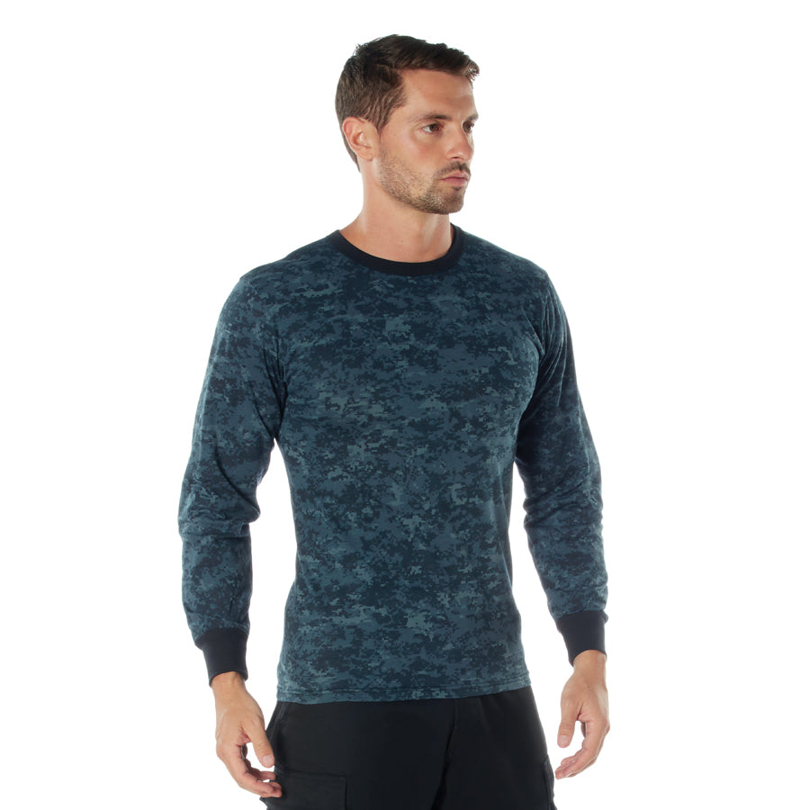 Milspec Long Sleeve Digital Camo T-Shirt