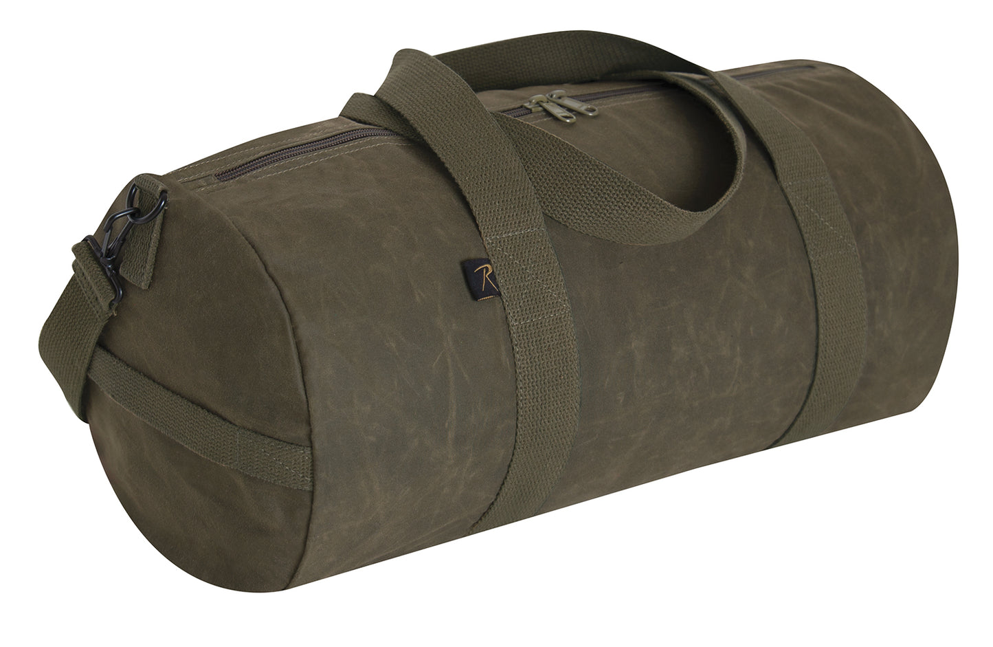 Milspec Waxed Canvas Shoulder Duffle Bag - 19 Inch Canvas Bags MilTac Tactical Military Outdoor Gear Australia