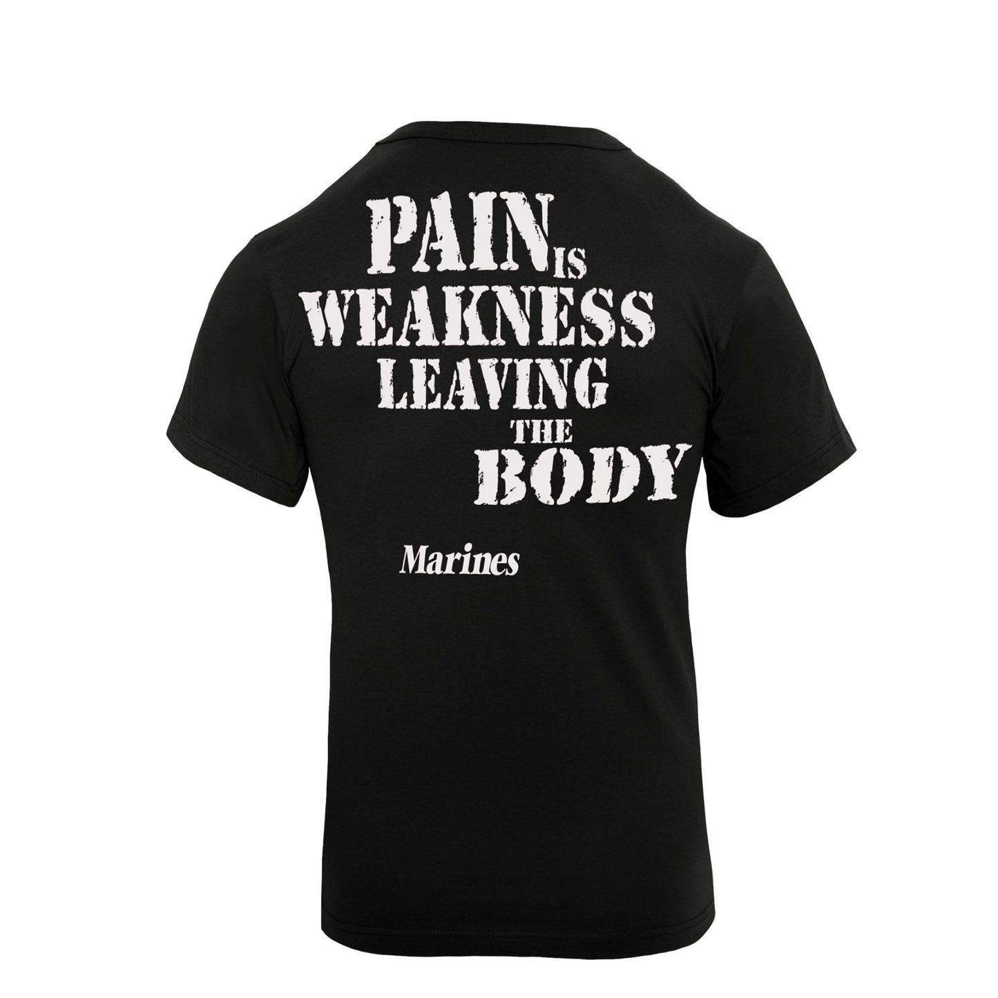Milspec Marines ''Pain Is Weakness'' T-Shirt T-Shirts MilTac Tactical Military Outdoor Gear Australia