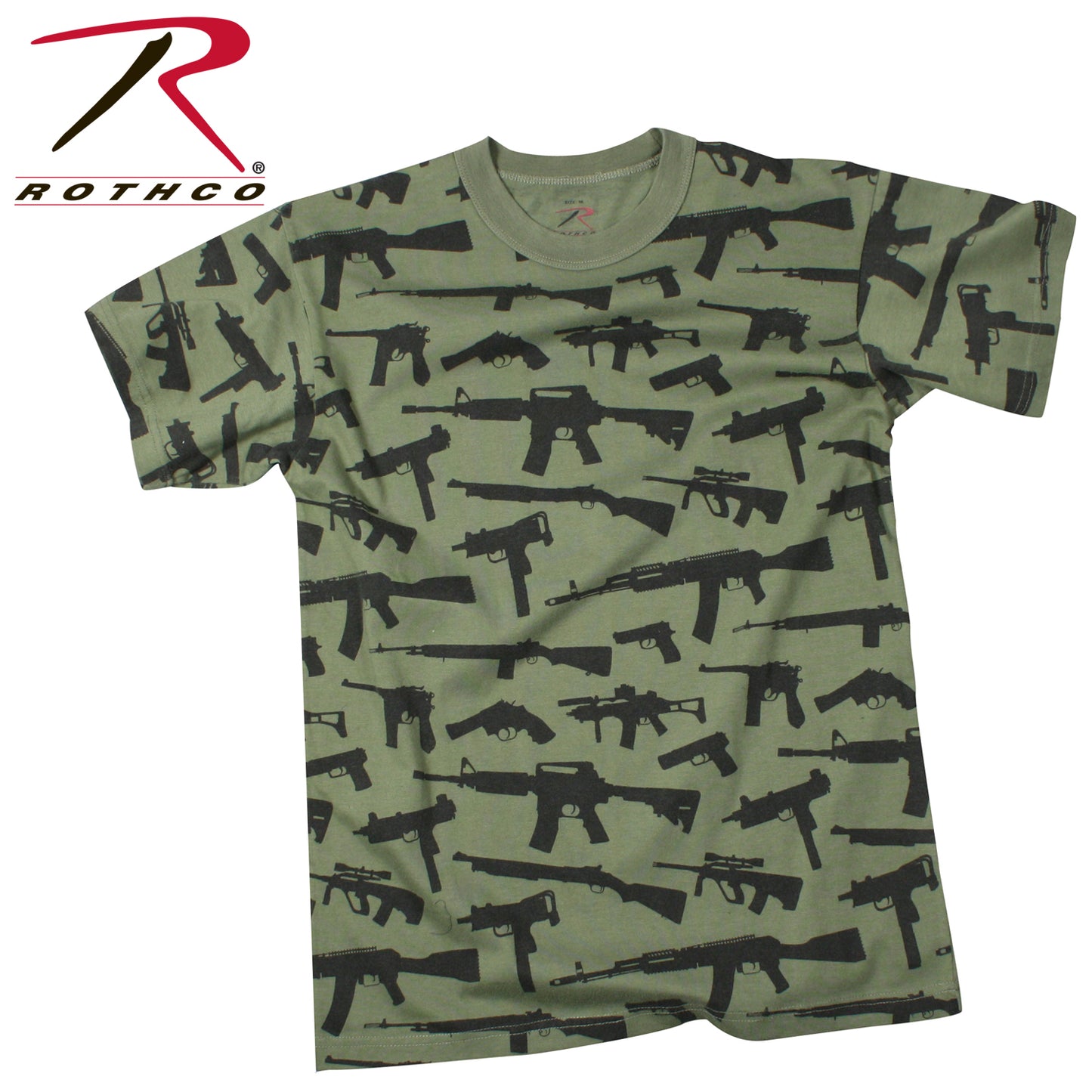 Milspec Vintage 'Guns' T-Shirt Graphic Print T-Shirt MilTac Tactical Military Outdoor Gear Australia