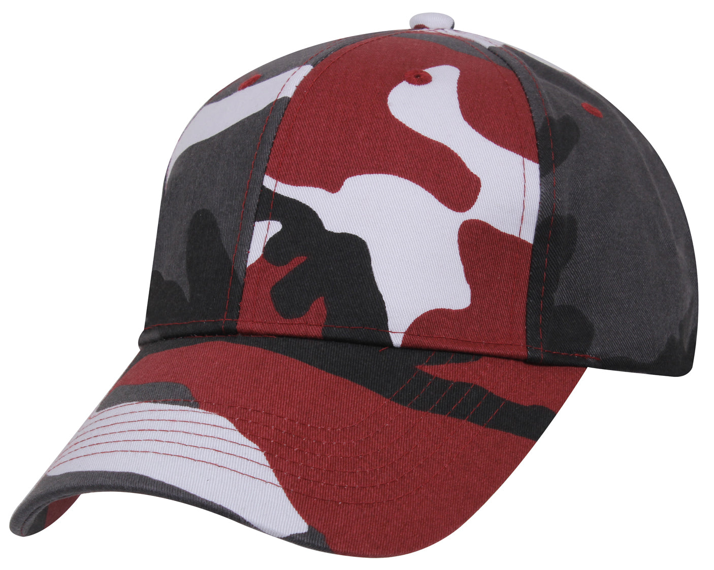 Milspec Color Camo Supreme Low Profile Cap Red White and Blue Camo MilTac Tactical Military Outdoor Gear Australia