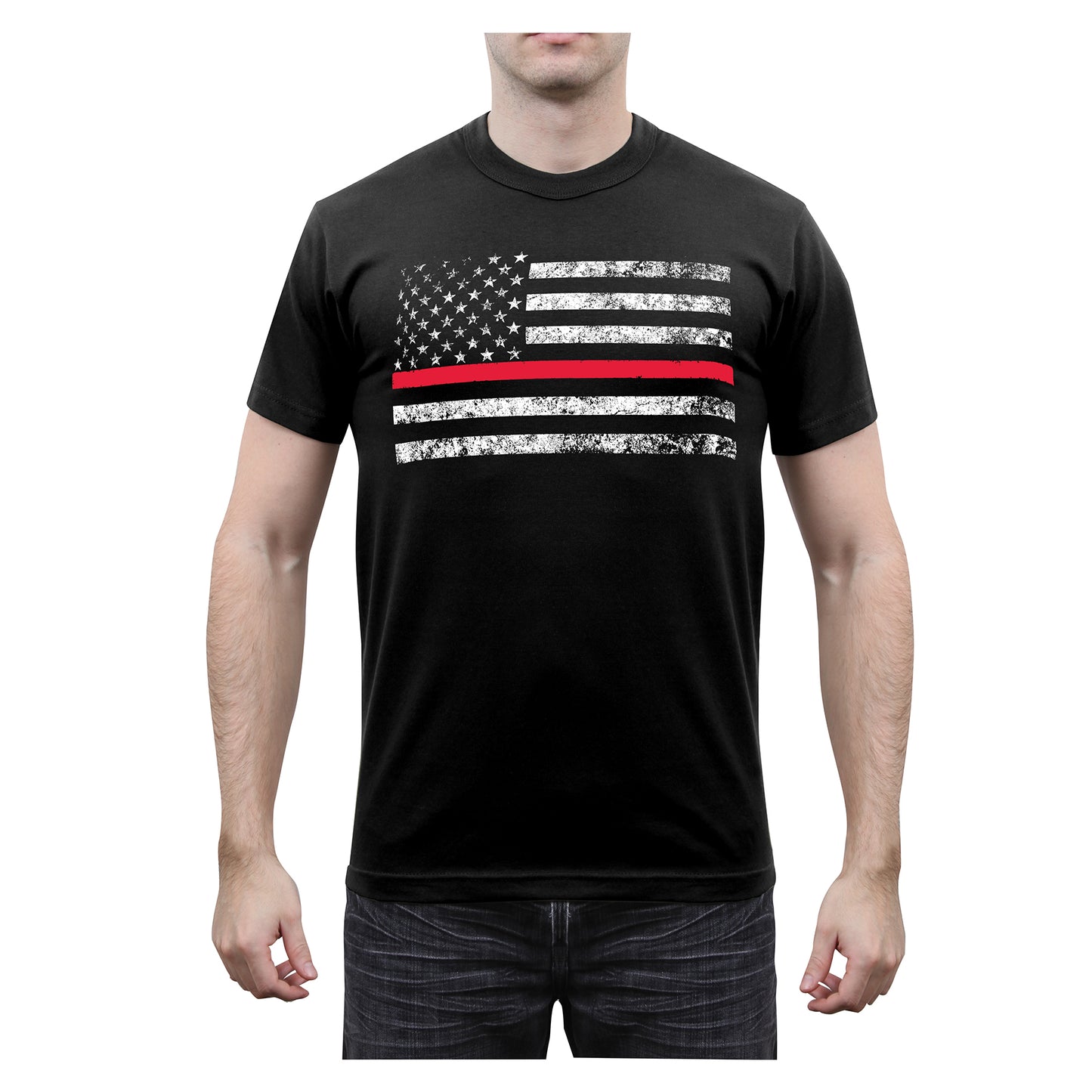 Milspec Thin Red Line Flag T-Shirt Thin Red Line MilTac Tactical Military Outdoor Gear Australia
