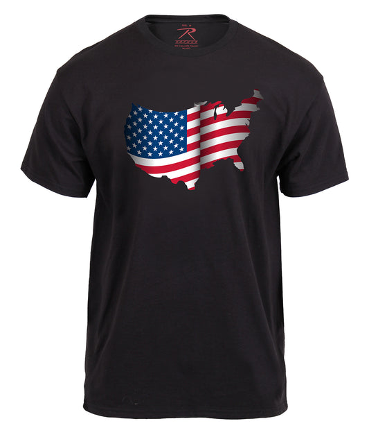 Milspec American Flag T-Shirt Graphic Print T-Shirt MilTac Tactical Military Outdoor Gear Australia