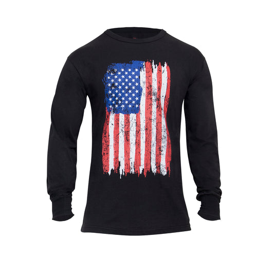 Milspec US Flag Long Sleeve T-Shirt Graphic Print T-Shirt MilTac Tactical Military Outdoor Gear Australia