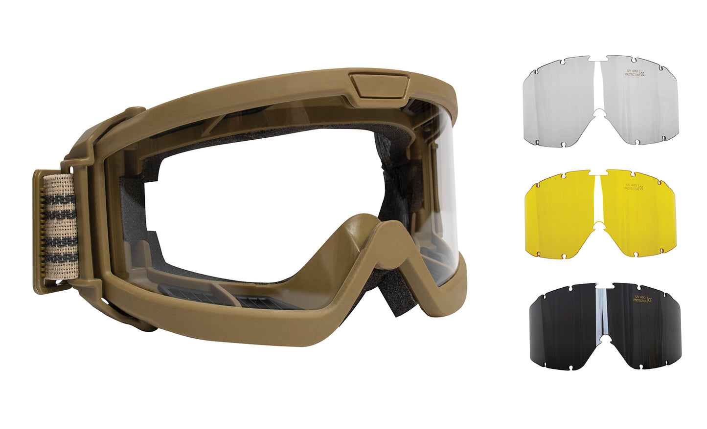 Milspec ANSI Ballistic OTG Goggle System Military & Tactical Goggles MilTac Tactical Military Outdoor Gear Australia