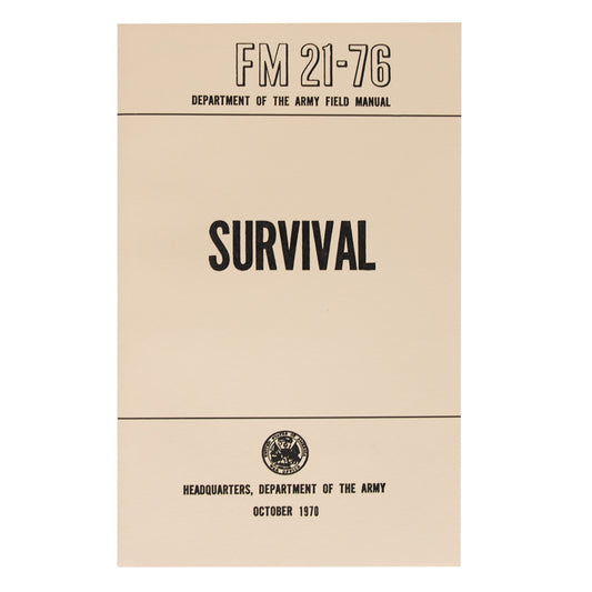 Milspec Survival Manual Bug Out Bag Collection MilTac Tactical Military Outdoor Gear Australia