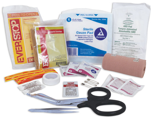 Milspec Tactical Trauma First Aid Kit Contents First Aid Supplies & Snake Bite Kits MilTac Tactical Military Outdoor Gear Australia