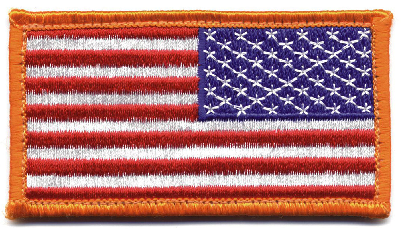 Milspec American Flag Patch - Hook Back American Flag Patches MilTac Tactical Military Outdoor Gear Australia