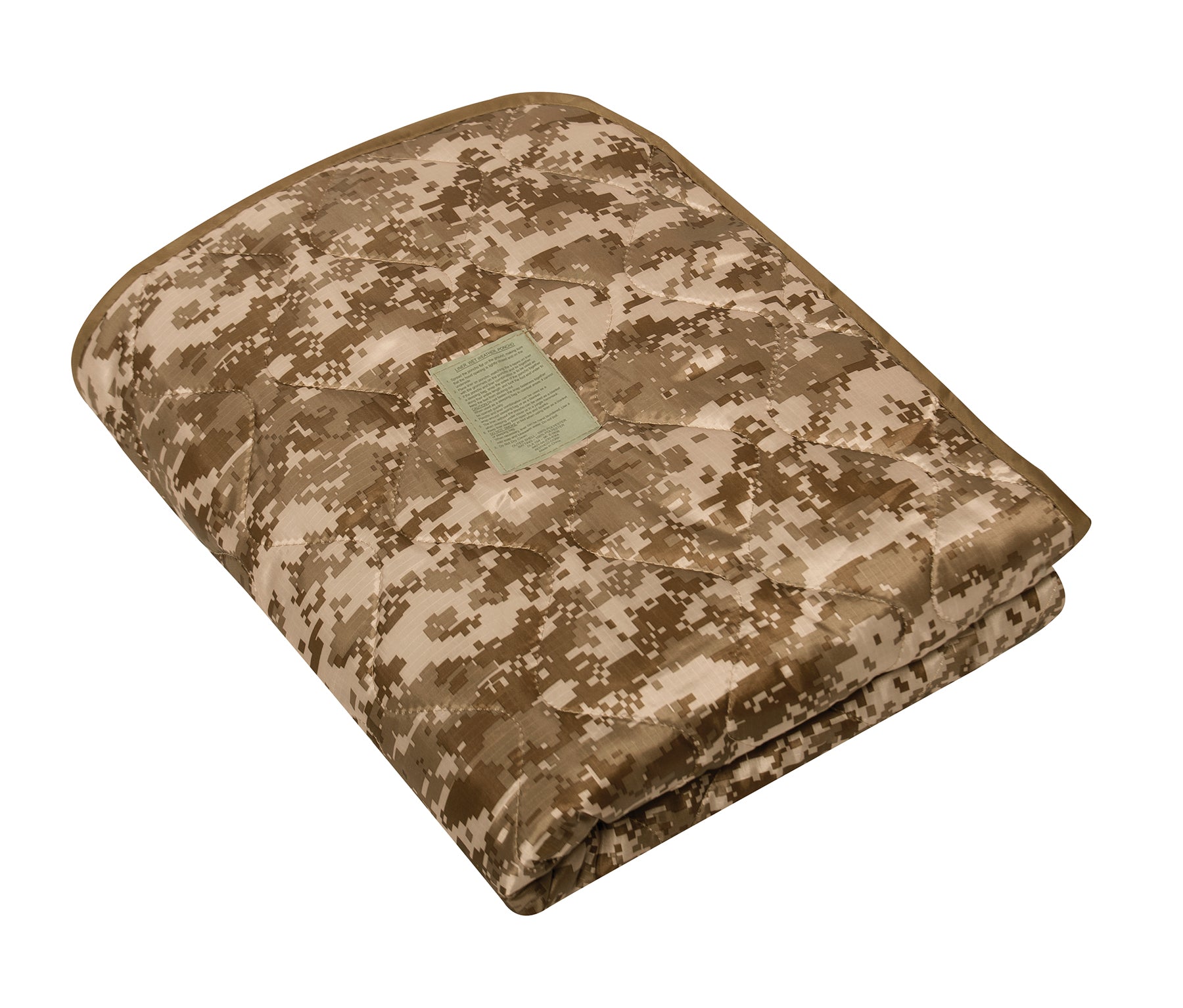 Milspec G.I. Type Camo Poncho Liner Emergency and Survival Blankets & Cots MilTac Tactical Military Outdoor Gear Australia