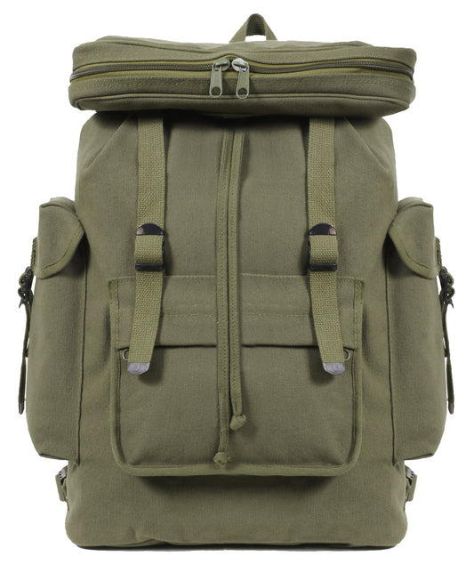 Milspec Canvas European Style Rucksack Bug Out Bag Collection MilTac Tactical Military Outdoor Gear Australia