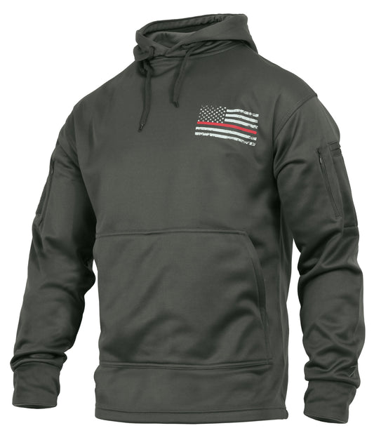 Milspec Thin Red Line Concealed Carry Hoodie Thin Red Line MilTac Tactical Military Outdoor Gear Australia