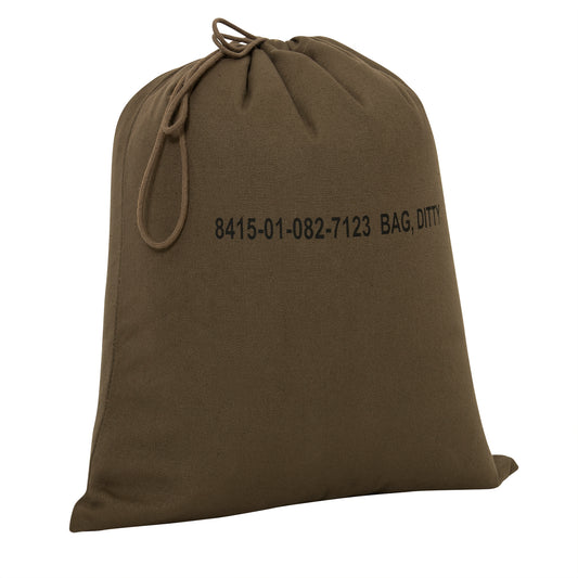 Milspec Military Ditty Bag - 16 Inches x 19 Inches Canvas Bags MilTac Tactical Military Outdoor Gear Australia