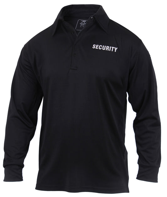Milspec Moisture Wicking Long Sleeve Security Polo Moisture Wicking T-Shirts MilTac Tactical Military Outdoor Gear Australia