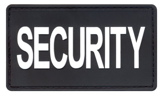 Milspec PVC Security Patch w/ Hook Back Public Safety Patches MilTac Tactical Military Outdoor Gear Australia
