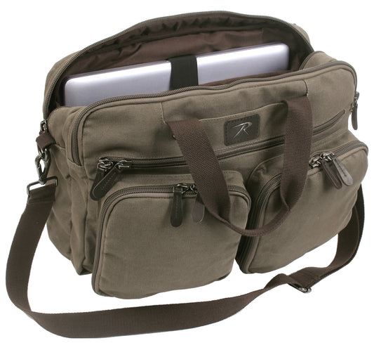 Milspec Canvas Briefcase Backpack Messenger & Shoulder Bags MilTac Tactical Military Outdoor Gear Australia