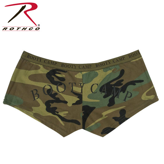 Milspec Woodland Camo "Booty Camp" Booty Shorts & Tank Top Booty Short Collection & Underwear MilTac Tactical Military Outdoor Gear Australia