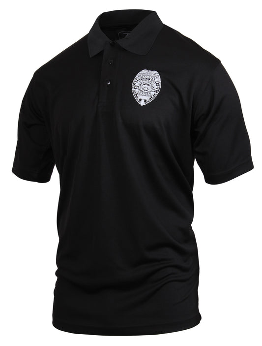 Milspec Moisture Wicking Security Polo Shirt With Badge Uniform Shirts MilTac Tactical Military Outdoor Gear Australia