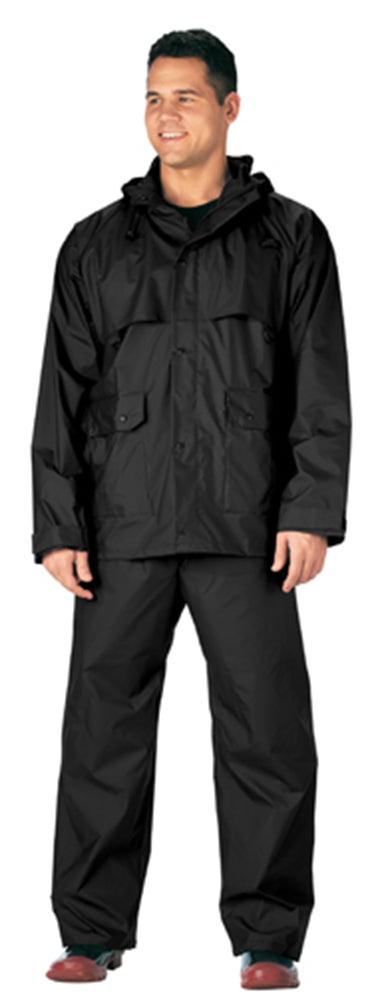 Milspec 2 Piece Microlite PVC Rainsuit Rain Suits & Jackets MilTac Tactical Military Outdoor Gear Australia