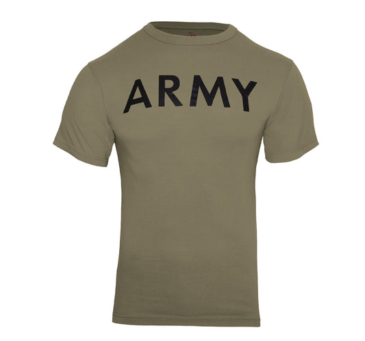 Milspec AR 670-1 Coyote Brown Army Physical Training T-Shirt P/T T-Shirts MilTac Tactical Military Outdoor Gear Australia