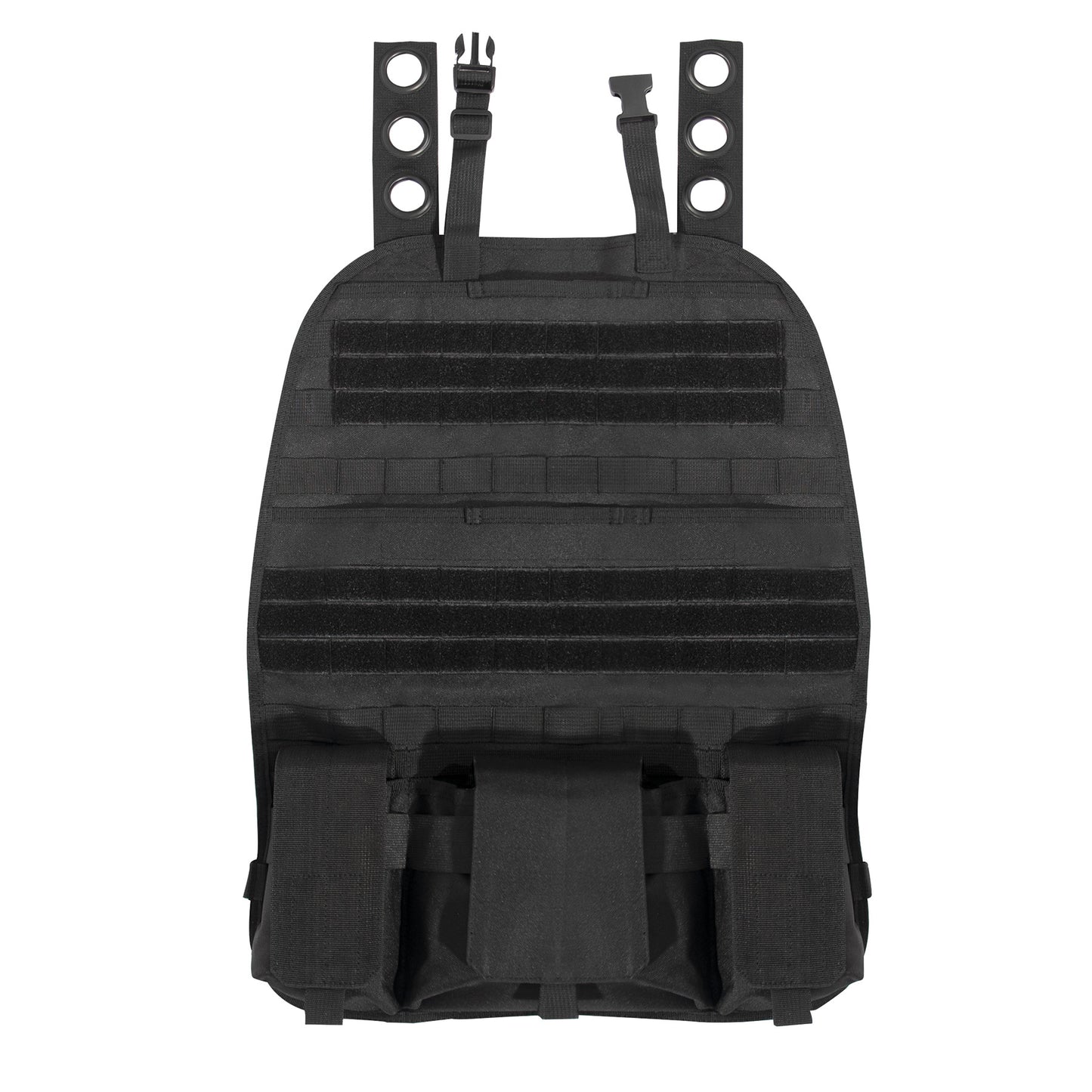 Milspec Tactical Car Seat Panel - Black New Arrivals MilTac Tactical Military Outdoor Gear Australia