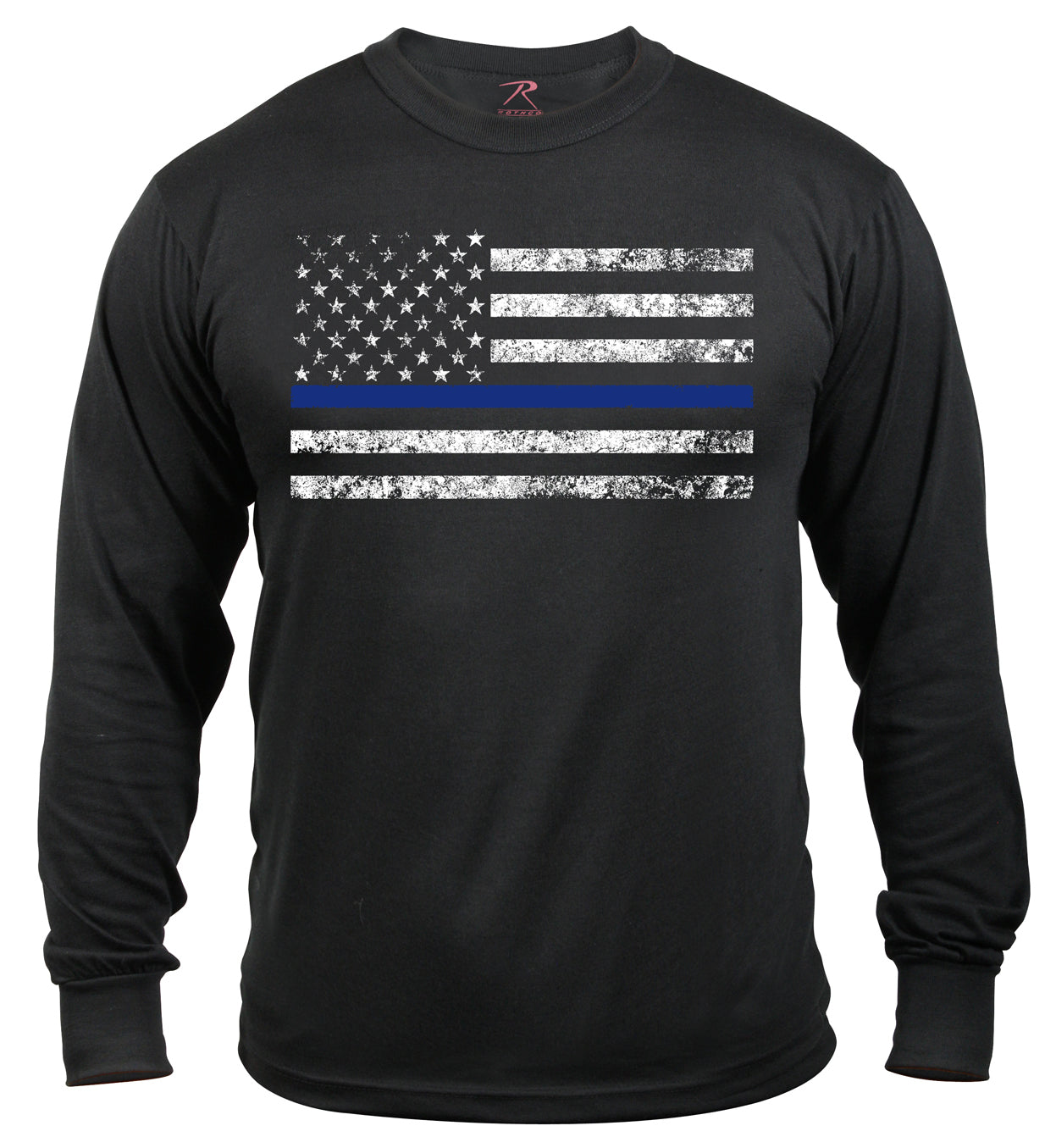 Milspec Long Sleeve Thin Blue Line T-Shirt Thin Blue Line MilTac Tactical Military Outdoor Gear Australia