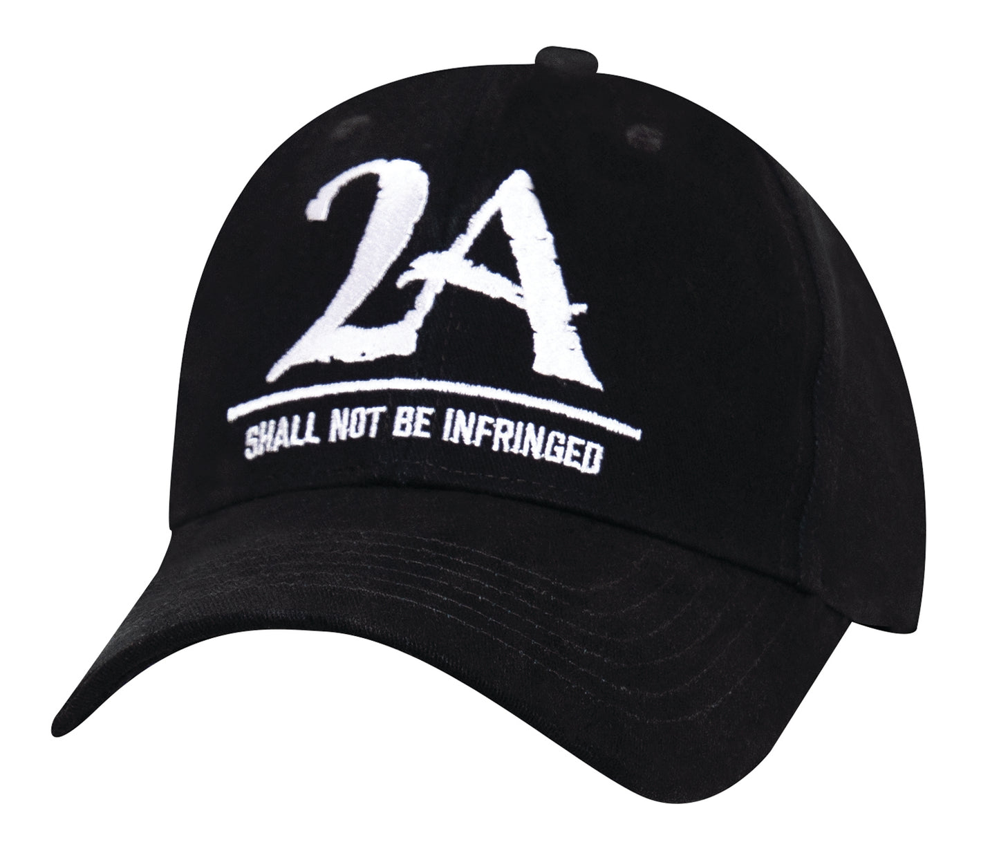 Milspec 2A "Shall Not Be Infringed" Low Profile Cap - Black Low Profile Baseball Caps MilTac Tactical Military Outdoor Gear Australia