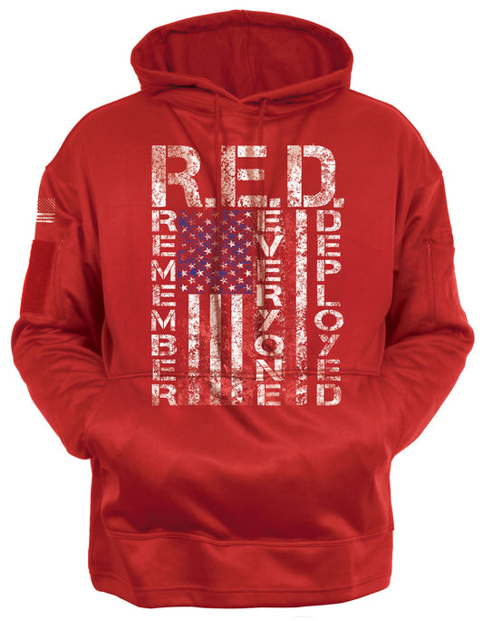 Milspec Concealed Carry R.E.D. (Remember Everyone Deployed) Hoodie New Arrivals MilTac Tactical Military Outdoor Gear Australia