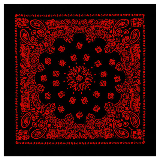 Milspec Trainmen Paisley Bandana - 22" X 22" Bandanas MilTac Tactical Military Outdoor Gear Australia