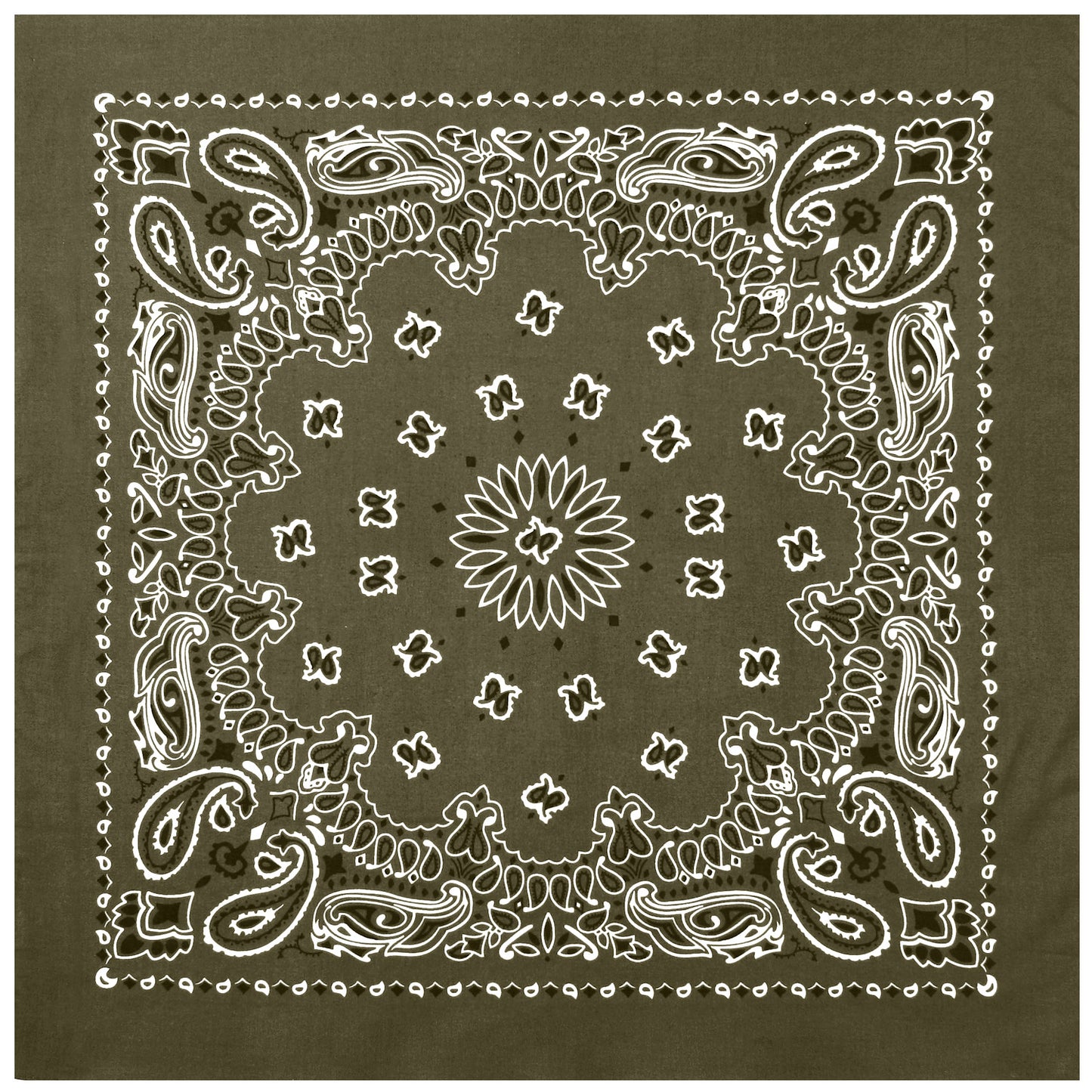 Milspec Trainmen Paisley Bandana - 22" X 22" Bandanas MilTac Tactical Military Outdoor Gear Australia