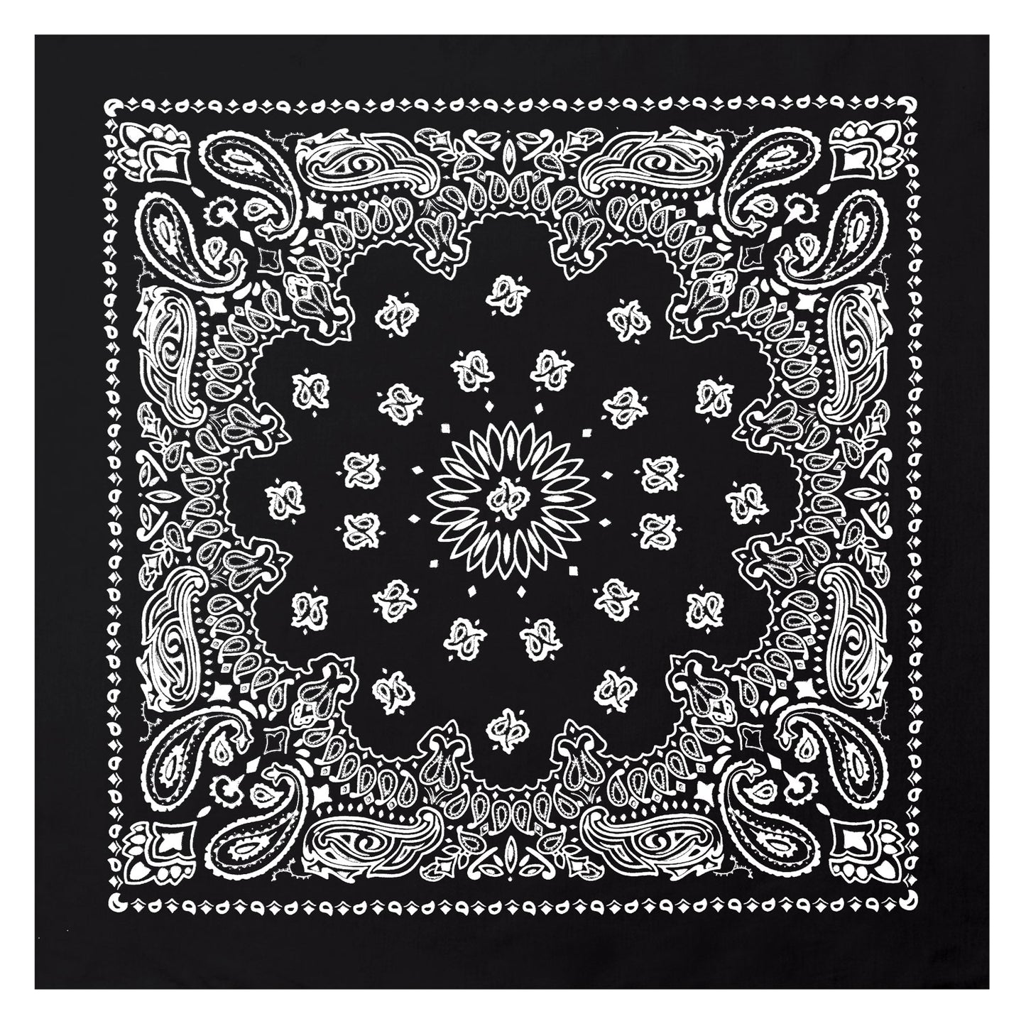 Milspec Trainmen Paisley Bandana - 22" X 22" Bandanas MilTac Tactical Military Outdoor Gear Australia