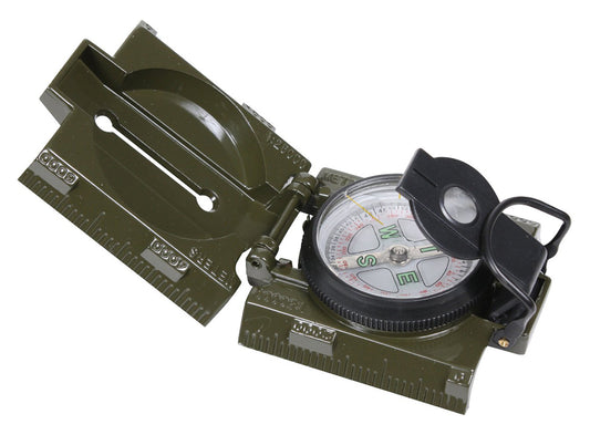 Milspec Military Marching Compass with LED Light Compasses MilTac Tactical Military Outdoor Gear Australia
