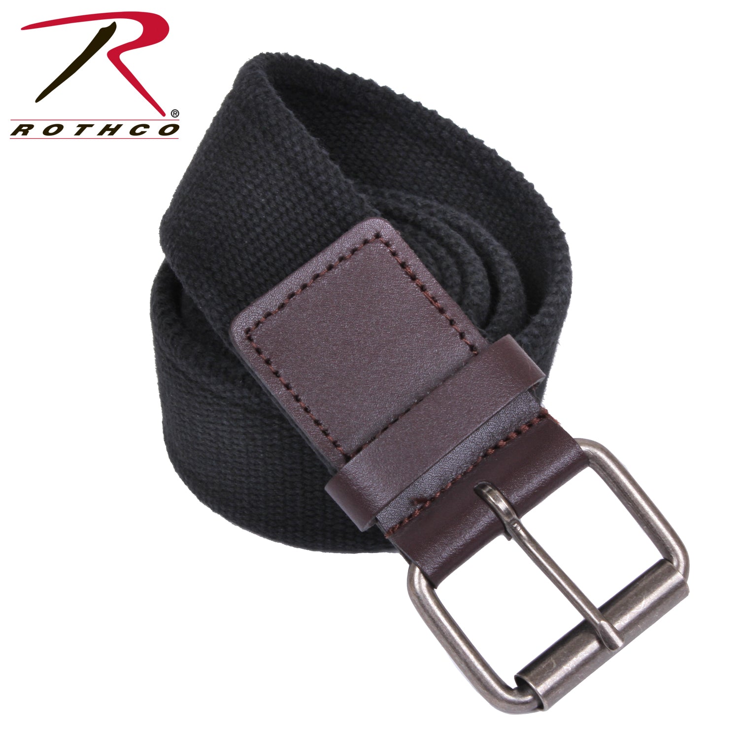 Milspec Vintage Single Prong Web Belt With Leather Accents Leather Belt MilTac Tactical Military Outdoor Gear Australia