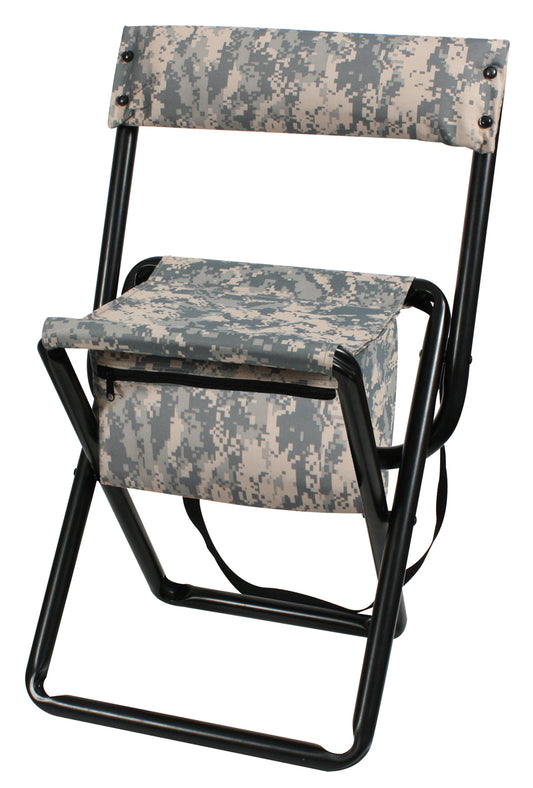 Milspec Deluxe Folding Stool With Pouch Emergency Survival and Outdoor Gear MilTac Tactical Military Outdoor Gear Australia