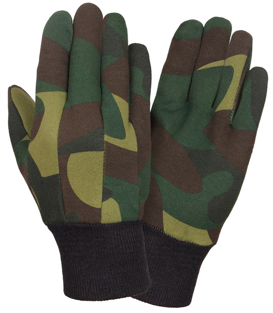 Milspec Camo Jersey Work Gloves Work Gloves MilTac Tactical Military Outdoor Gear Australia