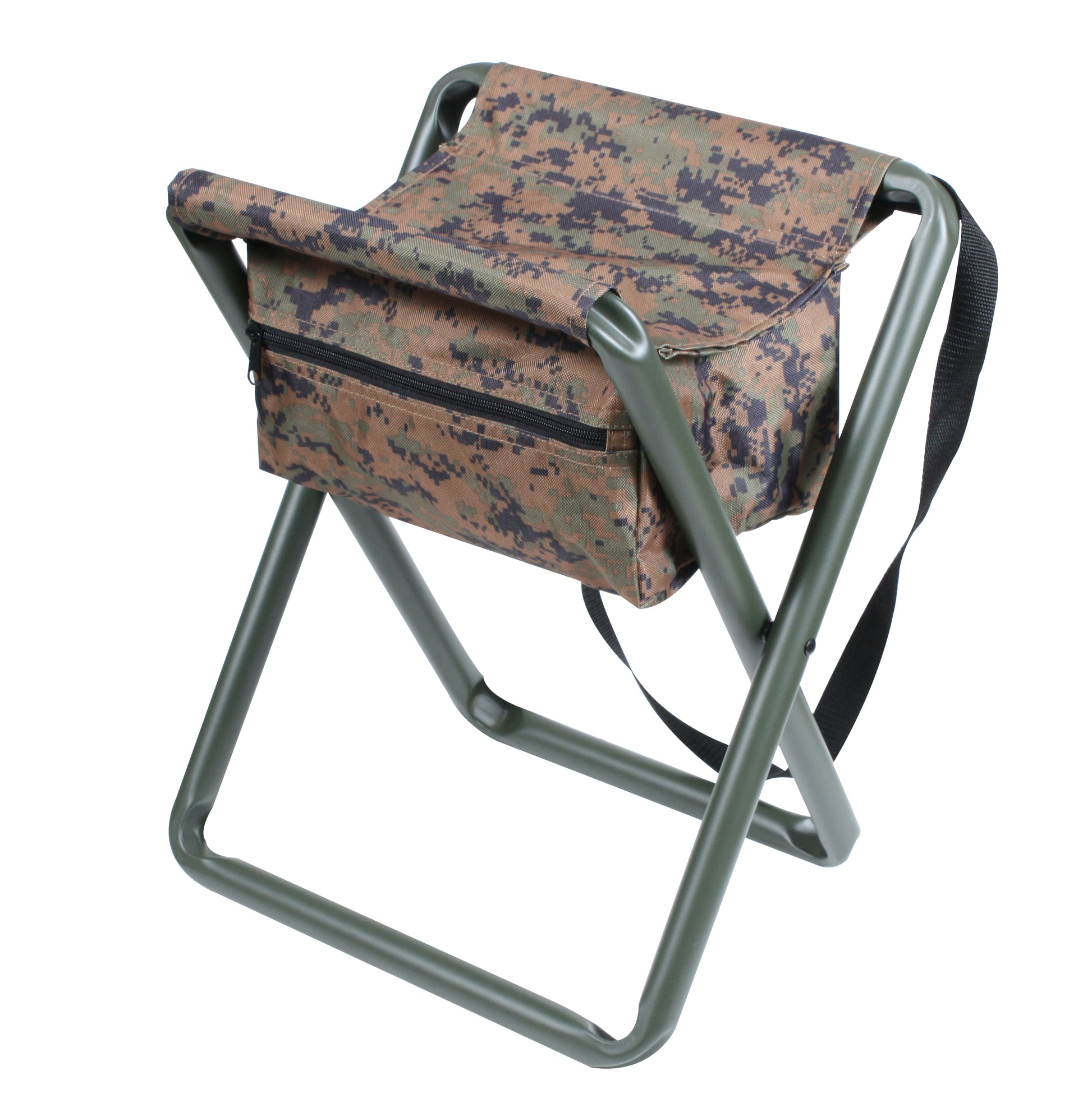 Milspec Deluxe Stool With Pouch Camp Stools & Chairs MilTac Tactical Military Outdoor Gear Australia