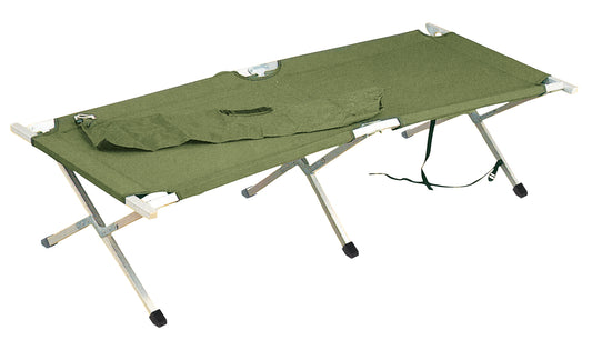 Milspec G.I. Type Folding Cot Emergency and Survival Blankets & Cots MilTac Tactical Military Outdoor Gear Australia