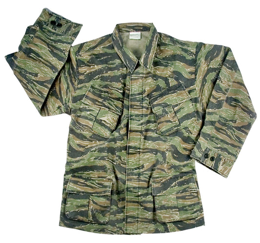 Milspec Vintage Vietnam Fatigue Shirt Rip-Stop Camo Shirts MilTac Tactical Military Outdoor Gear Australia