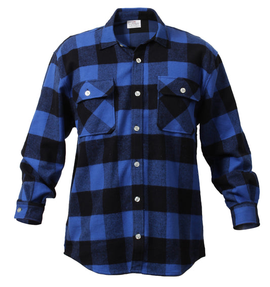 Milspec Extra Heavyweight Buffalo Plaid Flannel Shirt Flannel and Casual Shirts MilTac Tactical Military Outdoor Gear Australia