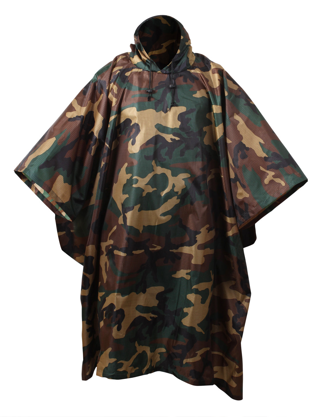 Milspec GI Type Military Rip-Stop Poncho Camo Outerwear MilTac Tactical Military Outdoor Gear Australia