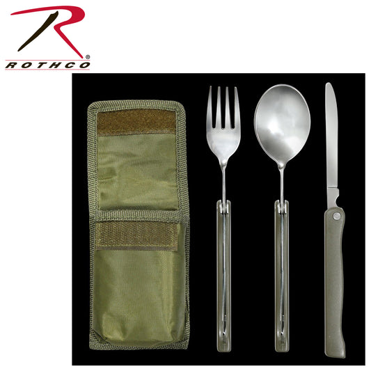 Milspec Chow Set With Pouch Camping & Survival Gear MilTac Tactical Military Outdoor Gear Australia