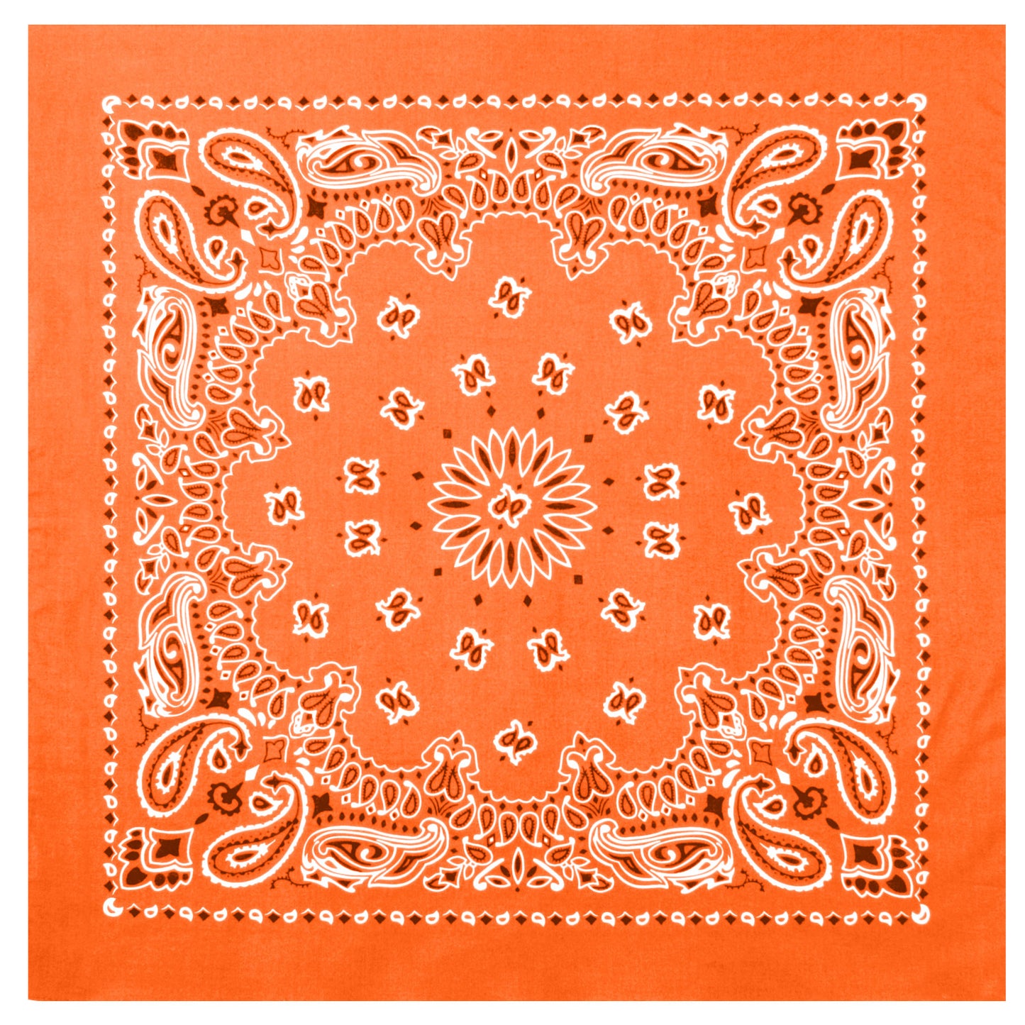 Milspec Trainmen Paisley Bandana - 22" X 22" Bandanas MilTac Tactical Military Outdoor Gear Australia