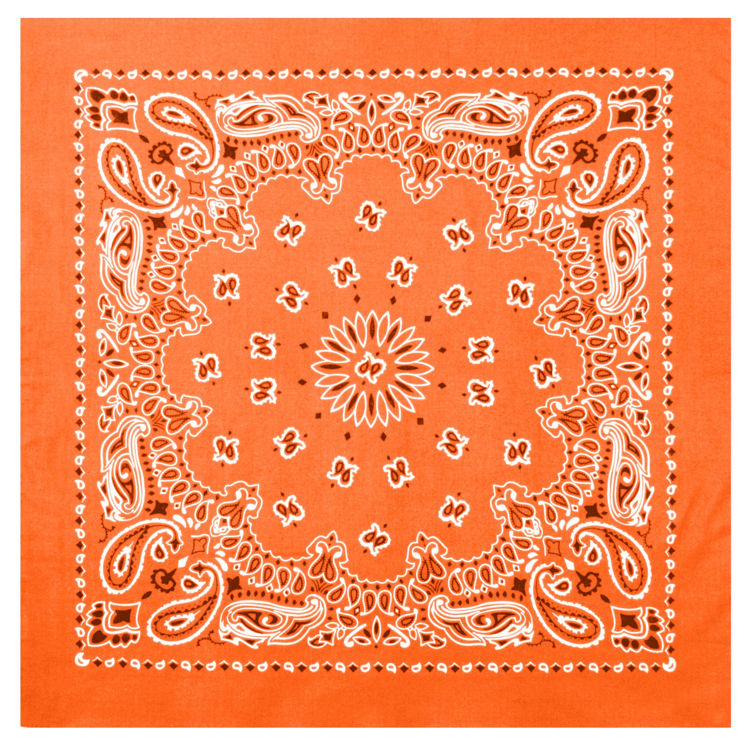 Milspec Trainmen Paisley Bandana - 22" X 22" Bandanas MilTac Tactical Military Outdoor Gear Australia