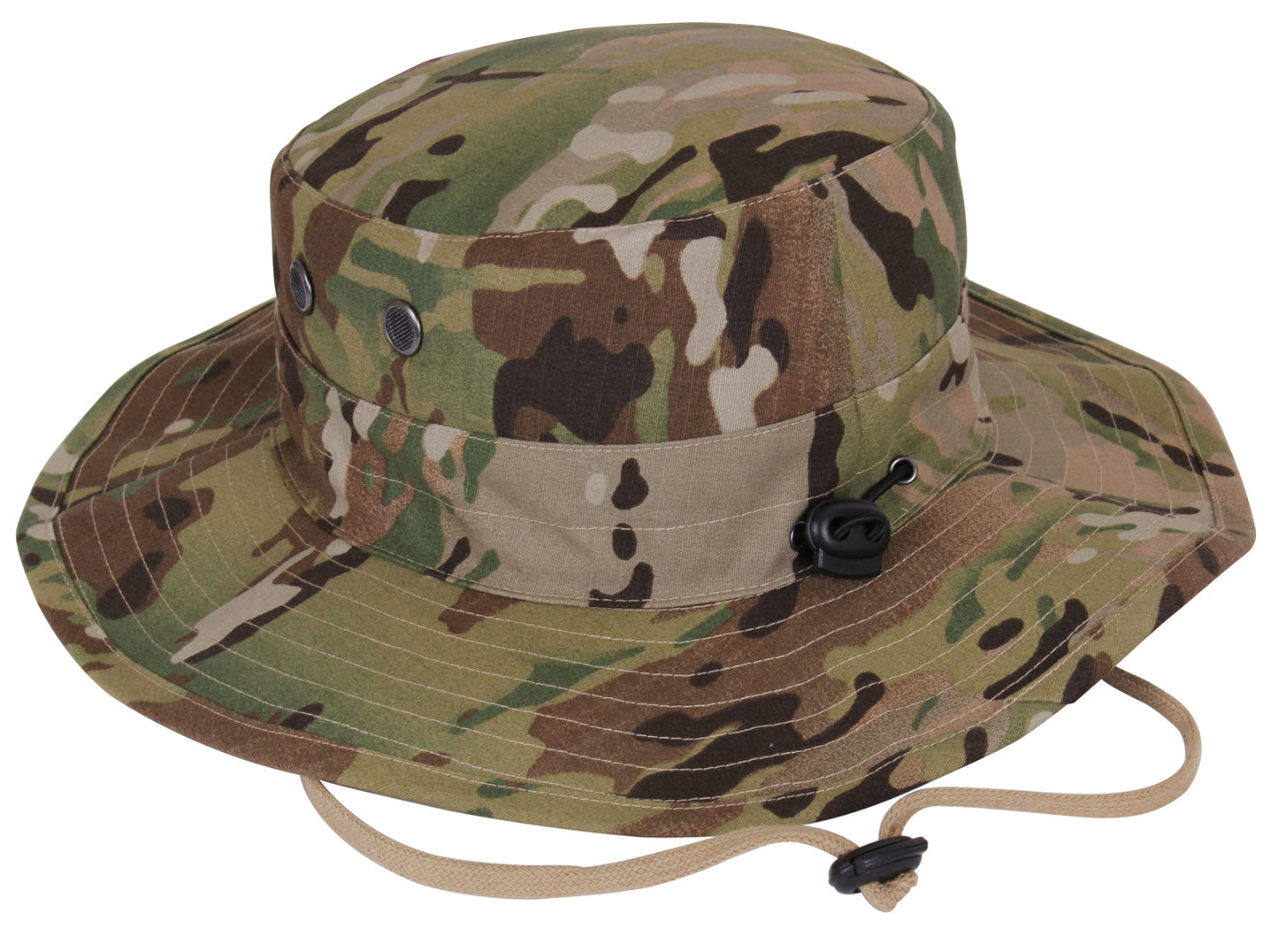 Milspec Adjustable Boonie Hat Coyote Camo MilTac Tactical Military Outdoor Gear Australia