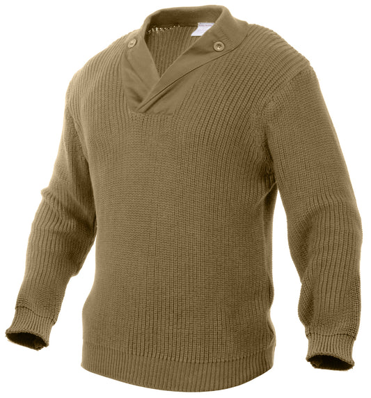 Milspec WWII Vintage Mechanics Sweater - Khaki Sweaters MilTac Tactical Military Outdoor Gear Australia