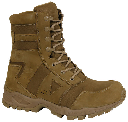 Milspec AR 670-1 Coyote Brown Forced Entry Tactical Boot - 8 Inch AR 670-1 Compliant Military Gear MilTac Tactical Military Outdoor Gear Australia