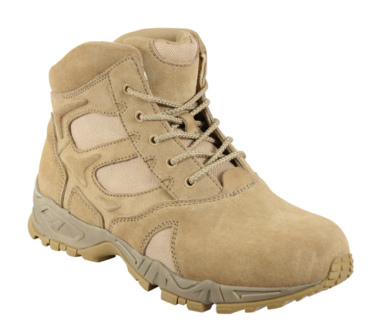 Milspec Forced Entry Desert Tan Deployment Boot - 6 Inch Military & Tactical Boots MilTac Tactical Military Outdoor Gear Australia