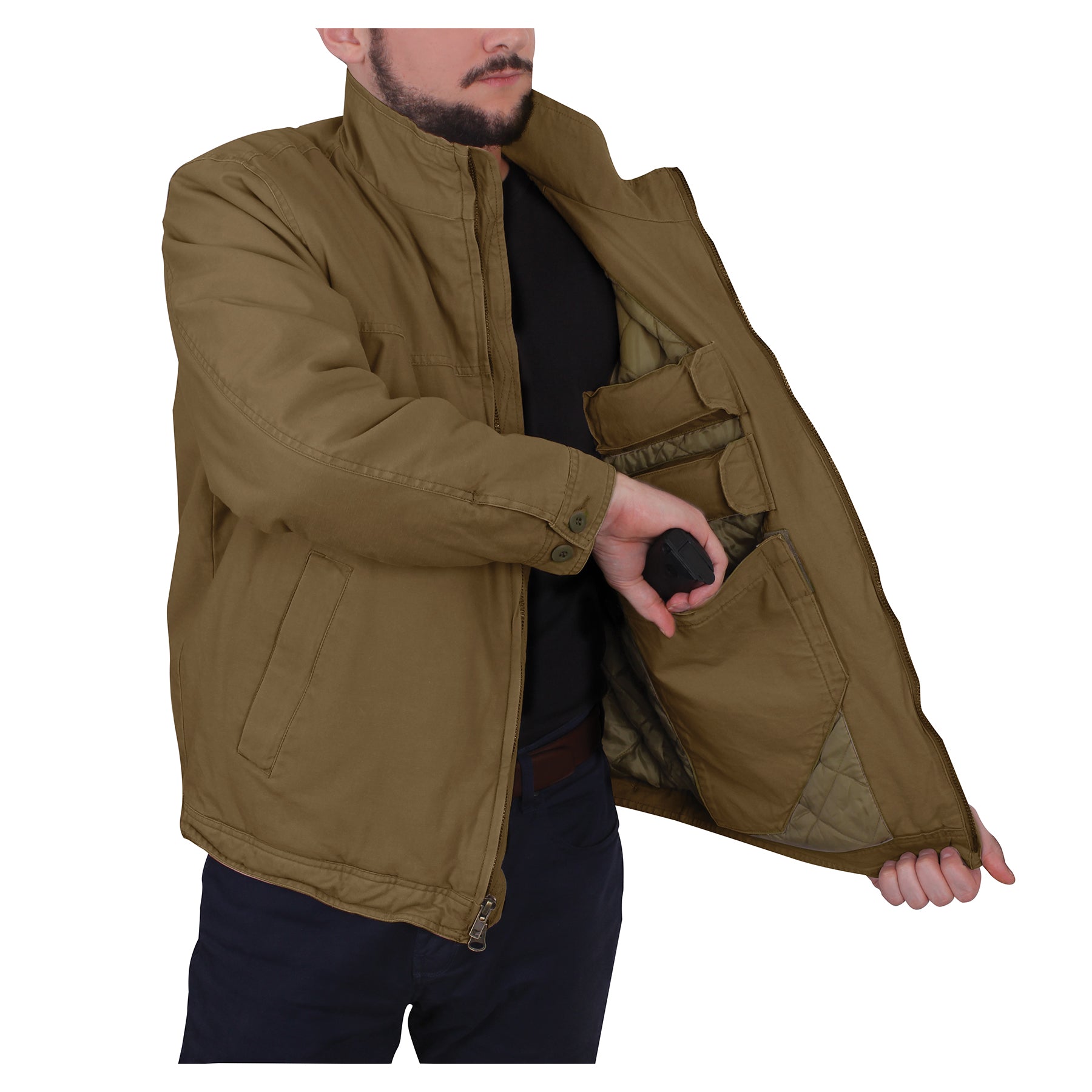 Milspec Concealed Carry 3 Season Jacket Concealed Carry Clothing MilTac Tactical Military Outdoor Gear Australia