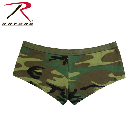 Milspec Woodland Camo Booty Shorts Booty Short Collection & Underwear MilTac Tactical Military Outdoor Gear Australia