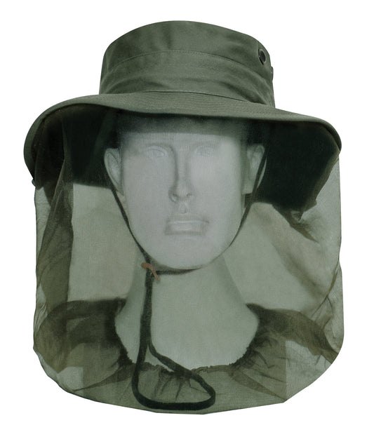 Milspec Adjustable Boonie Hat With Mosquito Netting - Olive Drab Boonie Hats MilTac Tactical Military Outdoor Gear Australia