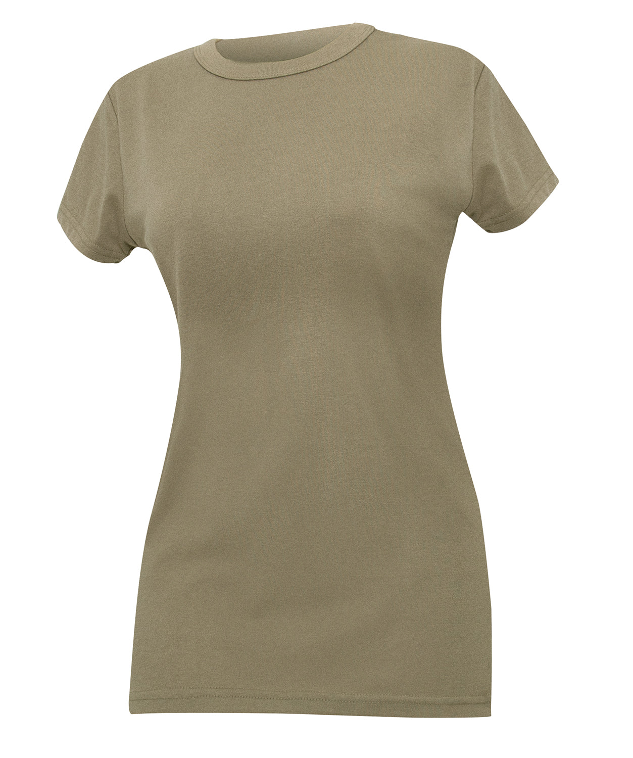 Milspec Womens Longer T-shirt - Coyote Brown AR 670-1 Compliant Military Gear MilTac Tactical Military Outdoor Gear Australia